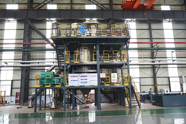 Gas atomized station